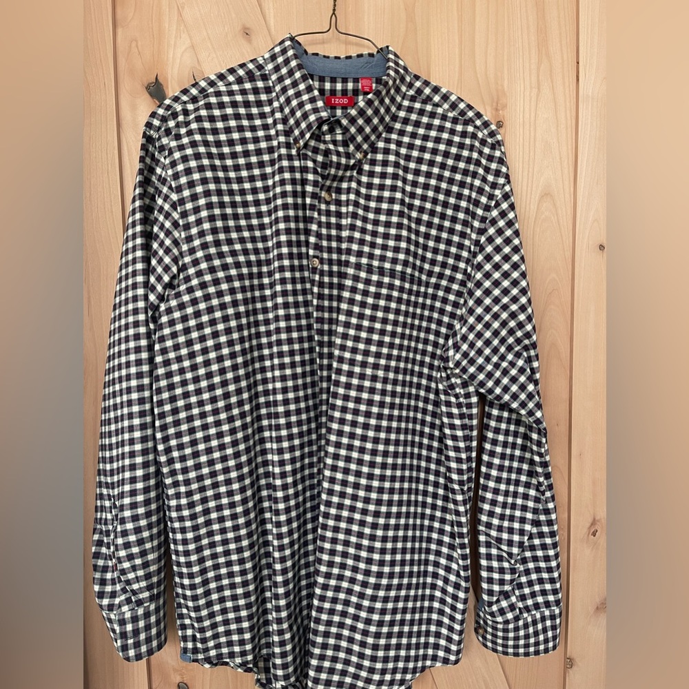 Izod Men’s Long Sleeve, Button Down shirt Size 2XLT